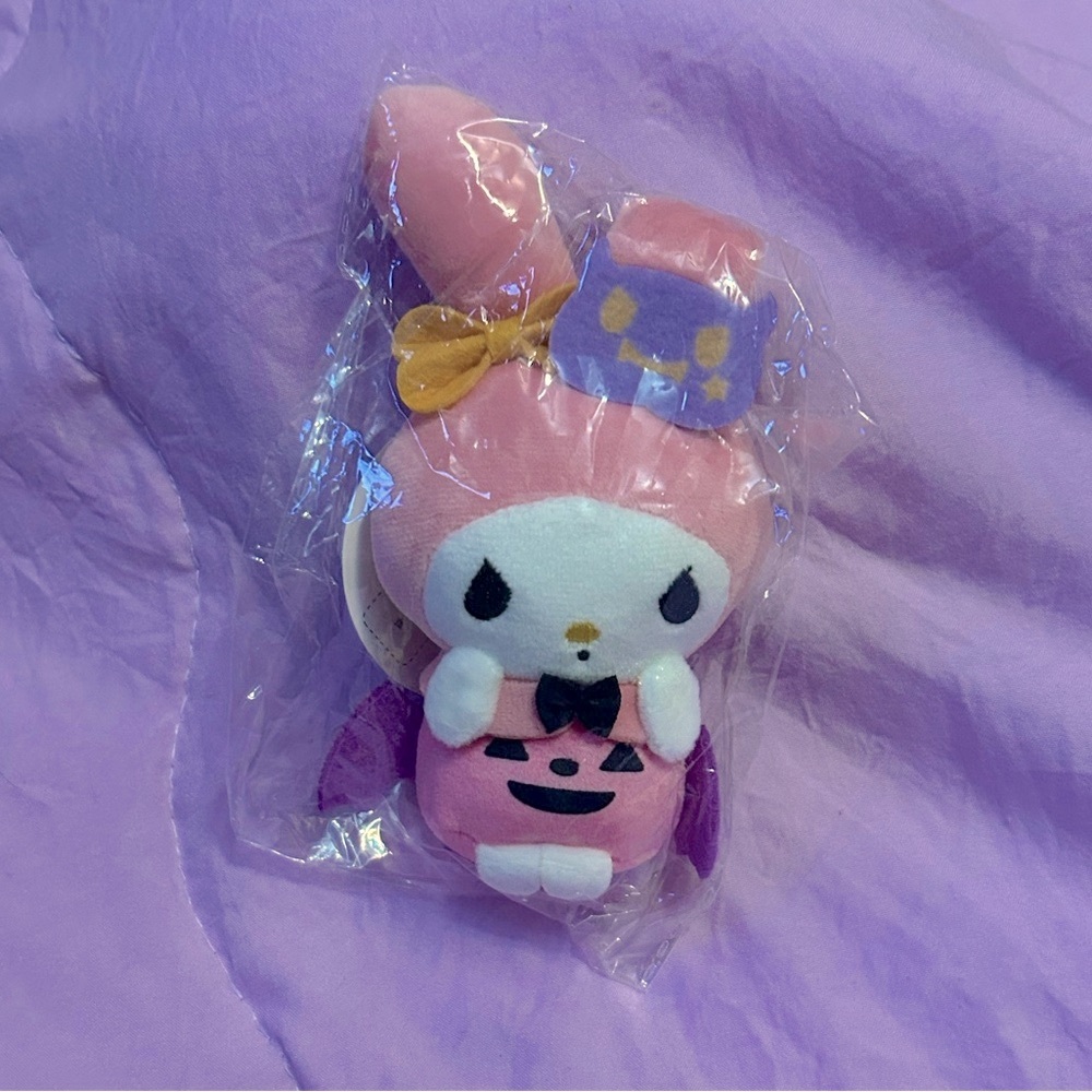 My Melody Halloween Plush Keychain